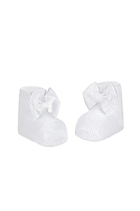 Calcetines punto bobo con doble lazo de grogrén (Ref. 2006-4)