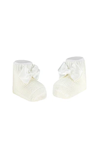 Calcetines punto bobo con doble lazo de grogrén (Ref. 2006-4)