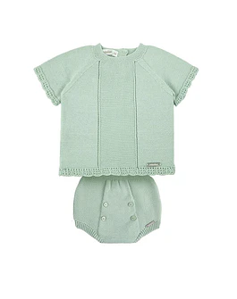 Conjunto Calado Jersey Manga Corta y Cubrepañal (Ref. 55804051)