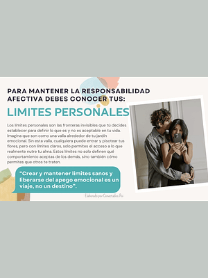 Taller Responsabilidad Afectiva y Límites Sanos
