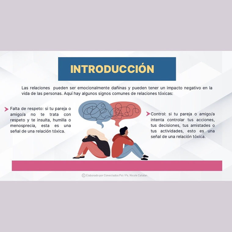 Taller Conductas Inadecuadas en el Pololeo 3