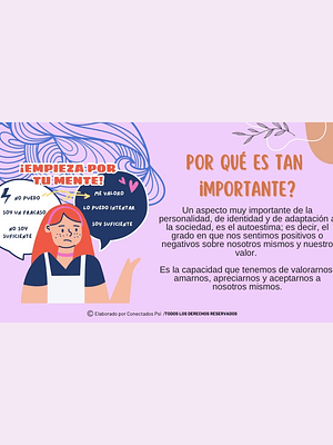 Taller Construyendo mi Autoestima