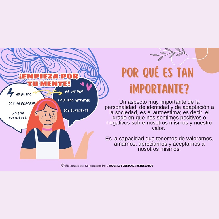 Taller Construyendo mi Autoestima 2