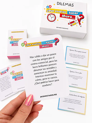 Dilemas ¿Qué podrías hacer ahora?