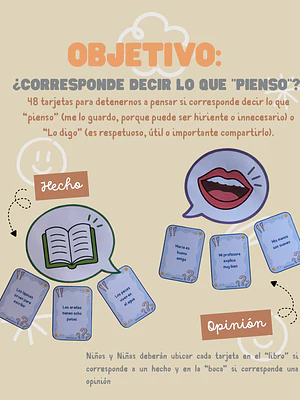 Tarjetas Filtro Social