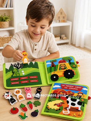 Mi primera Granja - Libro Sensorial
