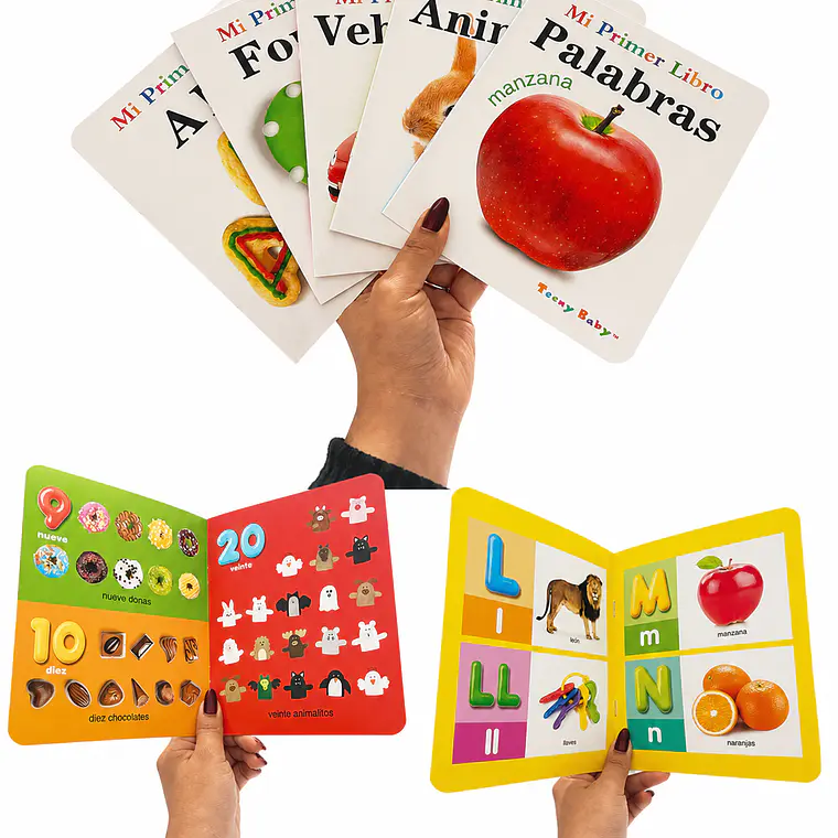 Mi primer libro - 8 libros educativos  1