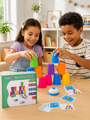 Torre Vasos de Colores