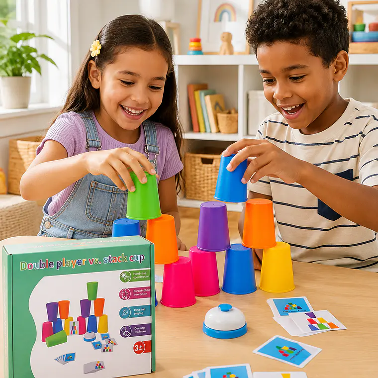 Torre Vasos de Colores 1