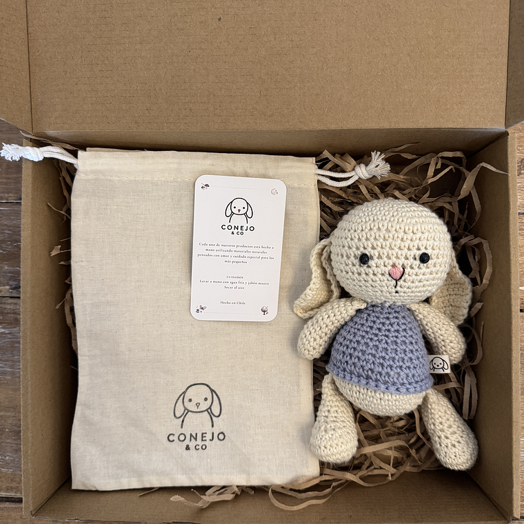 Figura Conejito Celeste 3