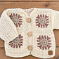 Chaquetón Tejido a Mano 100% Algodón - Miniatura 1