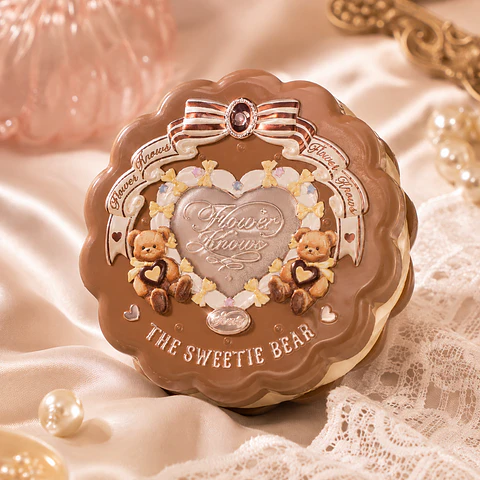 Blush Sweetie Bear Silk Satin  - Flower Knows