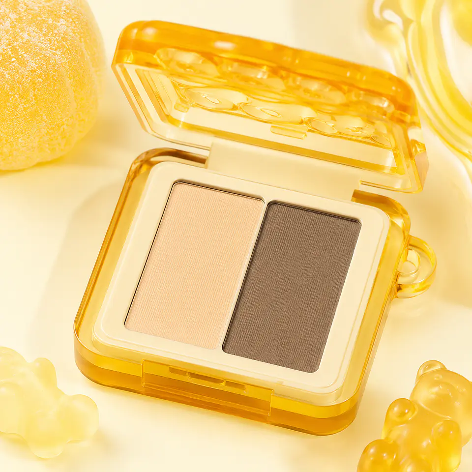 Highlighter & Contour Palette Mini 2 in 1  — Pocket Candy - JUDYDOLL  2