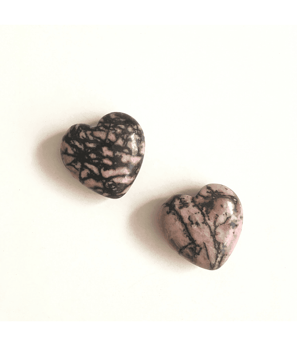 Mini corazón rodonita