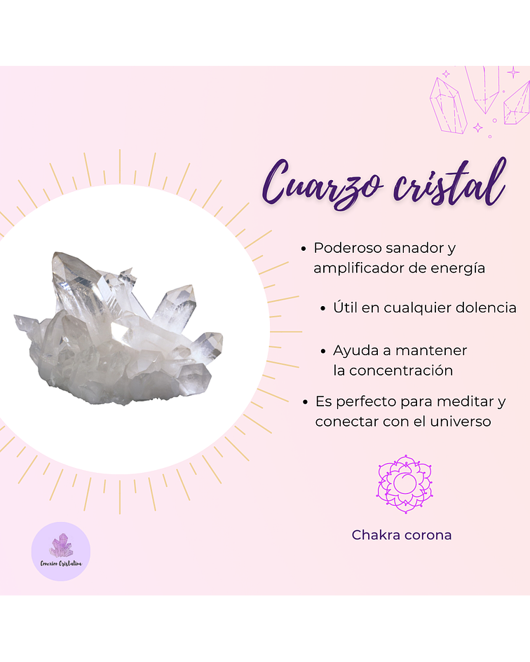 Esfera cuarzo cristal con rutilos y arcoíris