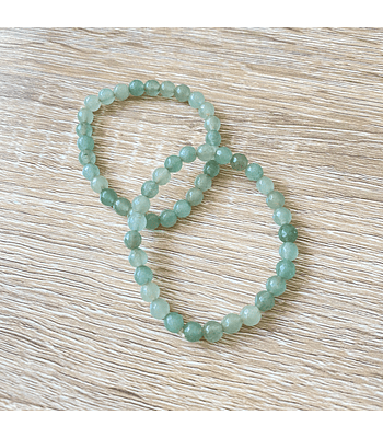 Pulsera jade 6mm facetada