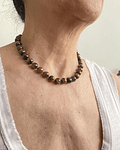 Collar ojo de tigre 