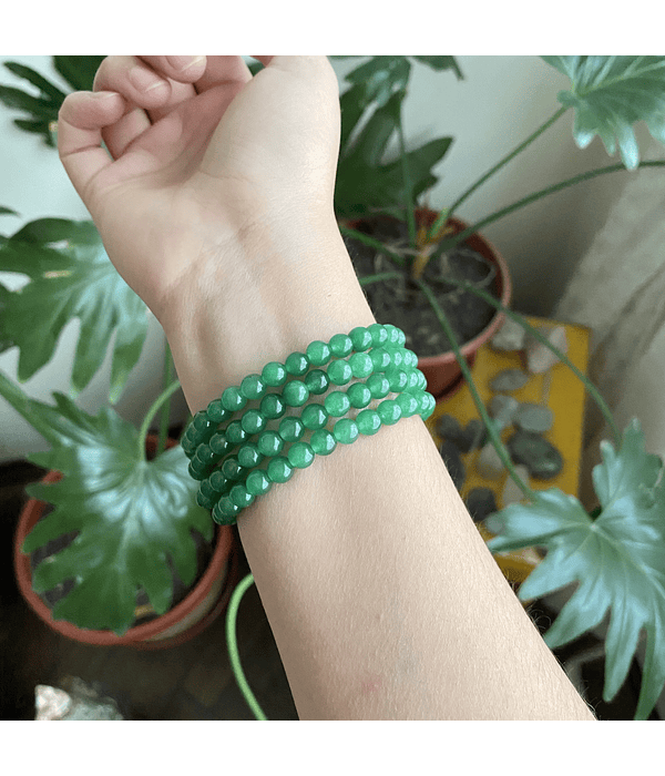 Pulsera aventurina 6mm