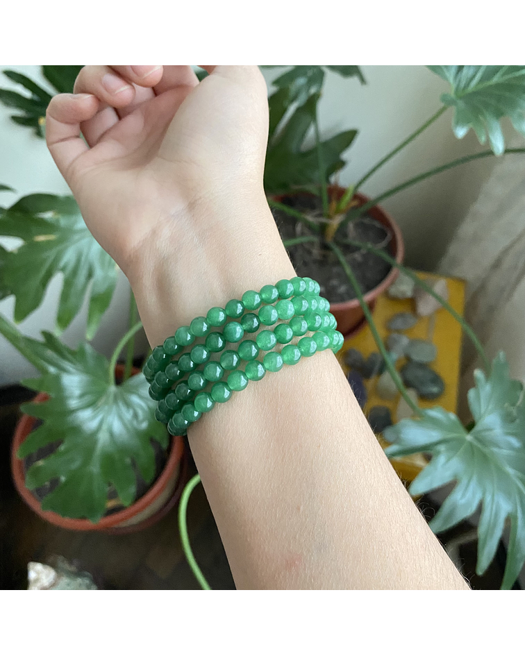 Pulsera aventurina 6mm