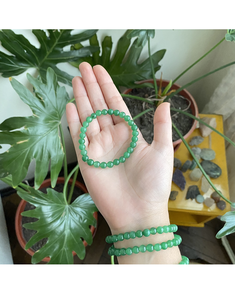 Pulsera aventurina 6mm