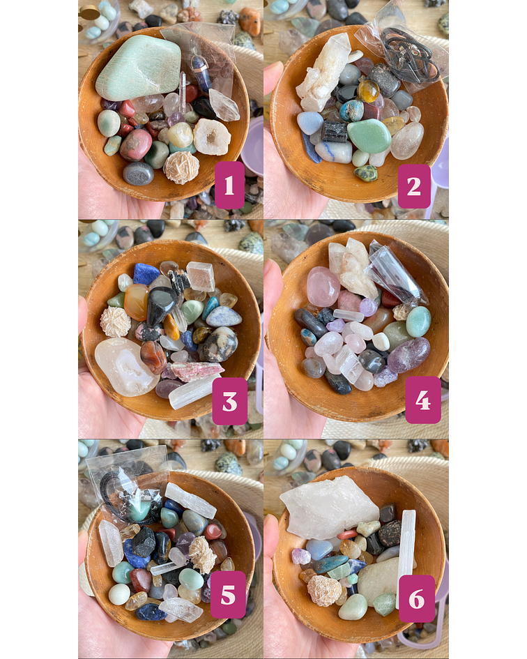 Mix mágico de cristales (puedes elegir)