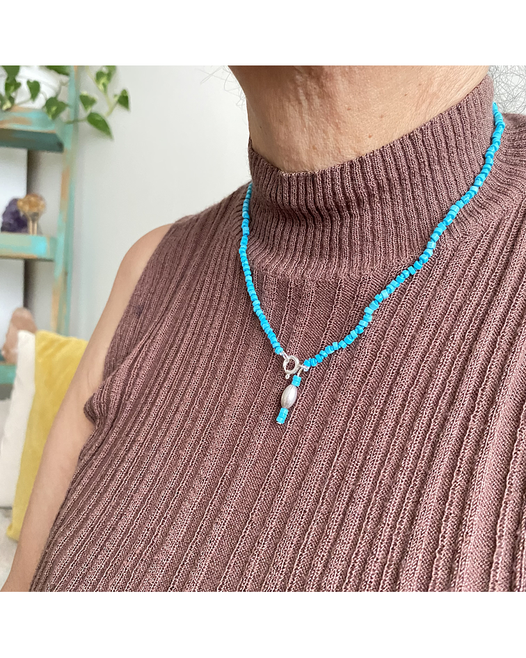Collar turquesa