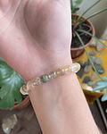 Pulsera cuarzo rutilado 8mm