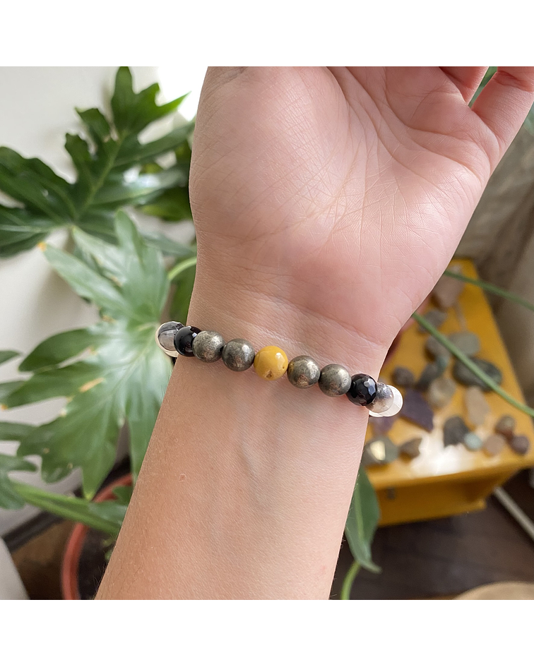 Pulsera mix determinación y buena suerte