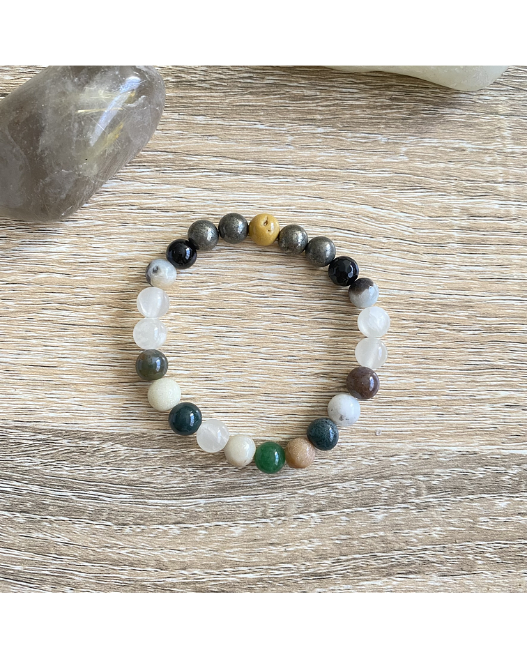 Pulsera mix determinación y buena suerte