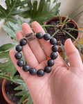 Pulsera turmalina negra 10mm
