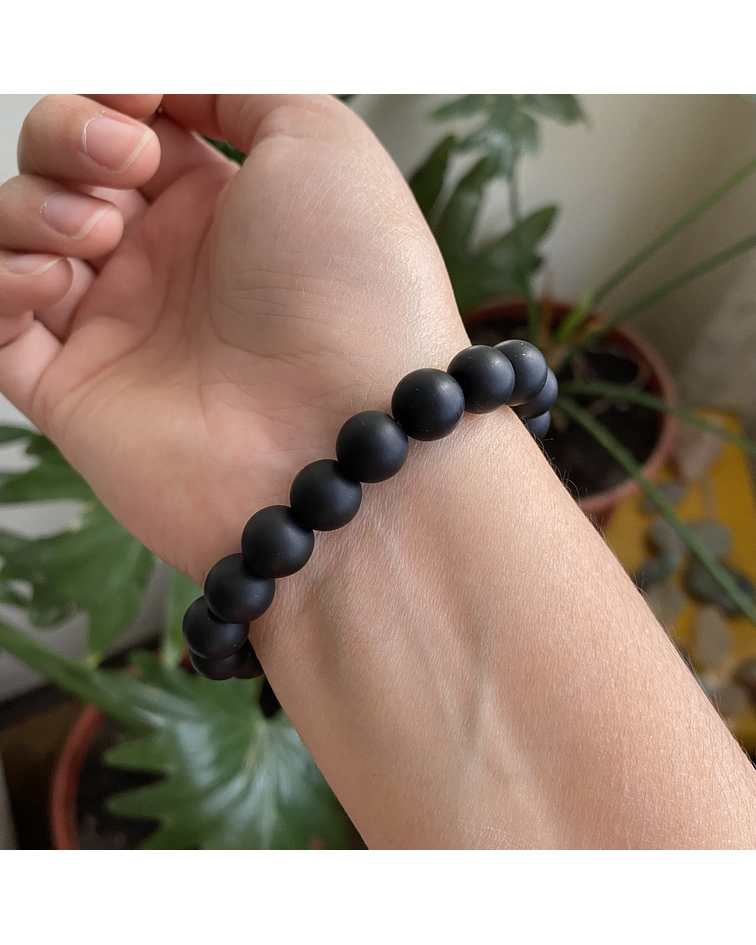 Pulsera ónix opaco 10mm