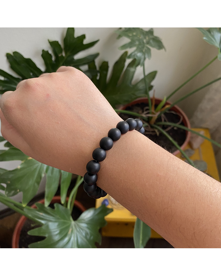 Pulsera ónix opaco 10mm