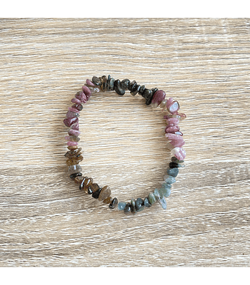Pulsera turmalinas rústica
