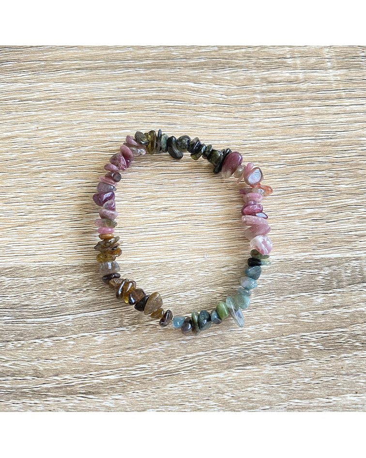 Pulsera turmalinas rústica
