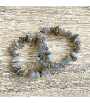 Pulsera labradorita rústica