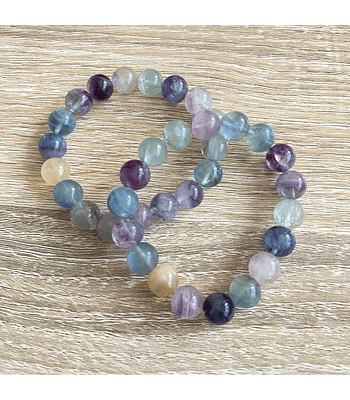 Pulsera fluorita 10mm
