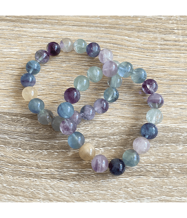 Pulsera fluorita 10mm