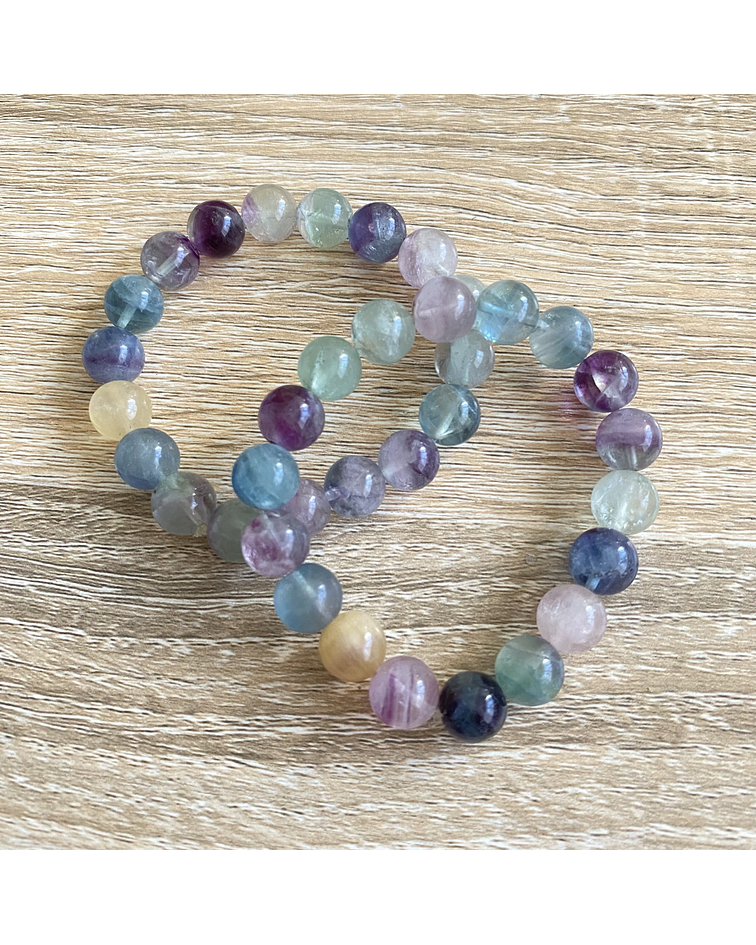 Pulsera fluorita 10mm