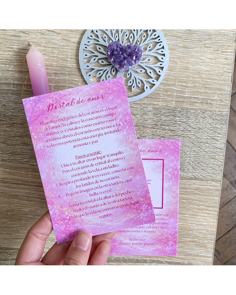Altar portal de amor 