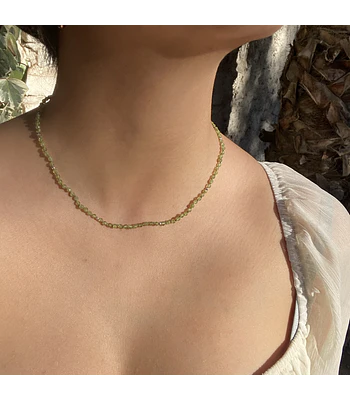 Collar peridoto