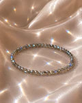 Pulsera labradorita facetada 3mm