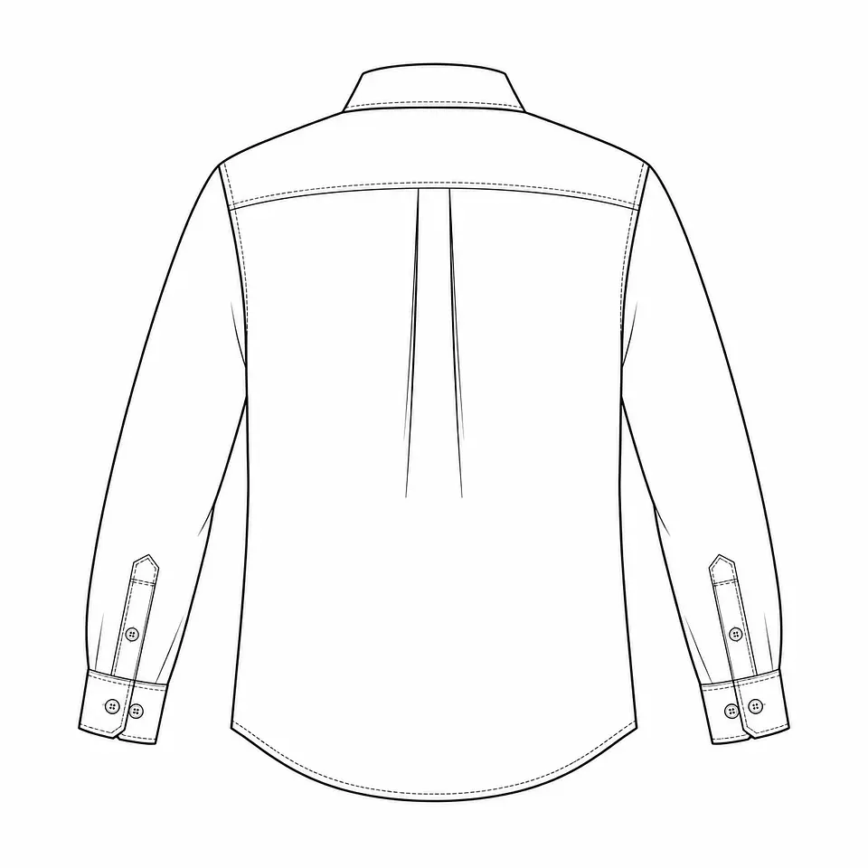 Camisa Oxford Blanca 9