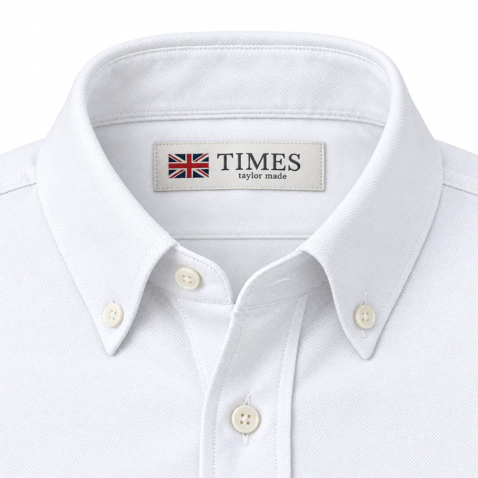 Camisa Oxford Blanca 4