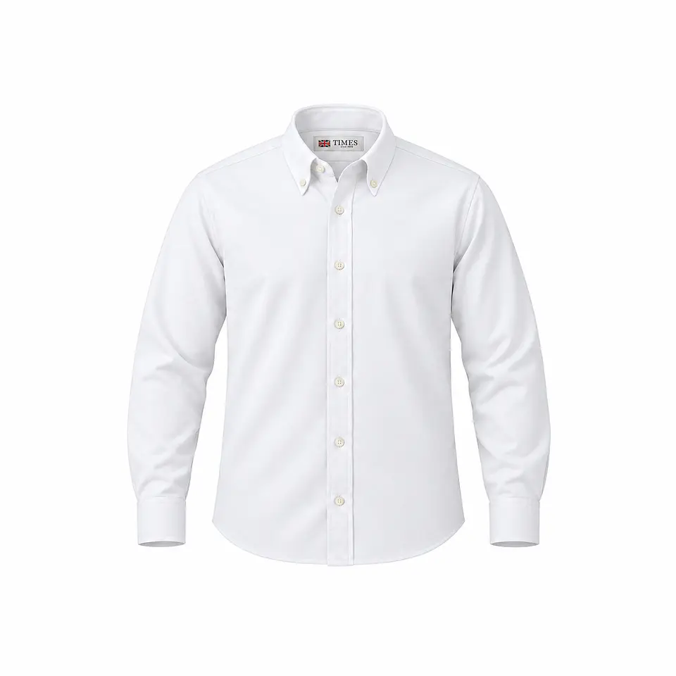 Camisa Oxford Blanca 1
