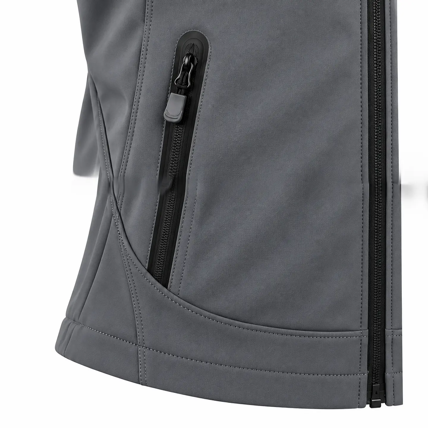 Softshell basico gris 4
