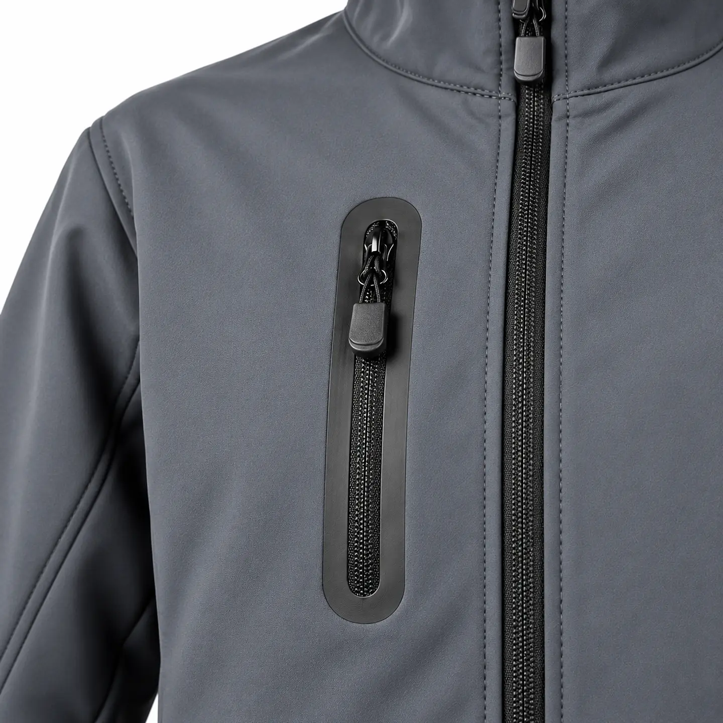 Softshell basico gris 2