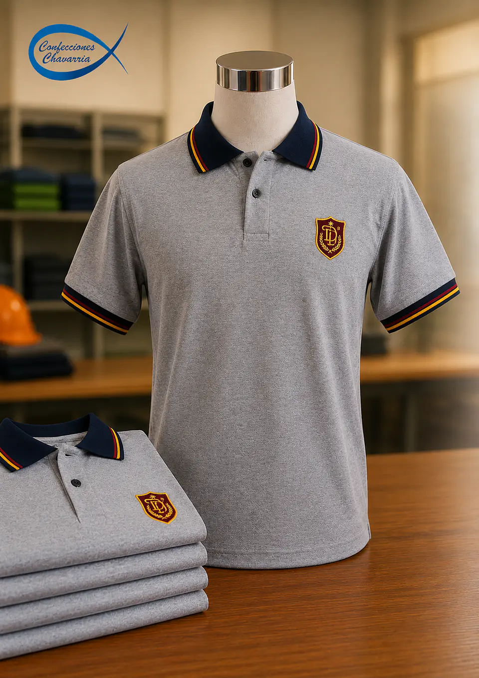 Polera Pique hombre - Colegio Desiree 1