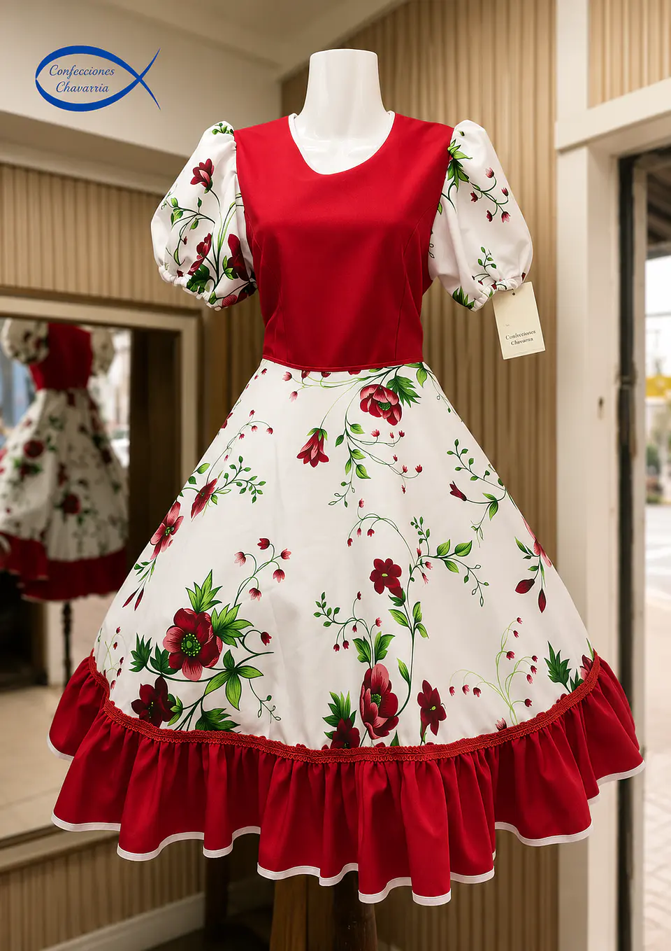 Vestido premium - La Oriental Fiestas Patrias  1