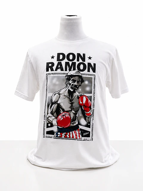 Polera personalizadas Don Ramon Boxeador  
