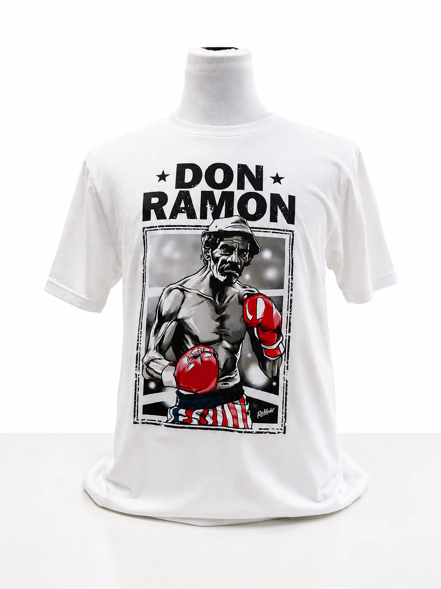 Polera personalizadas Don Ramon Boxeador   1